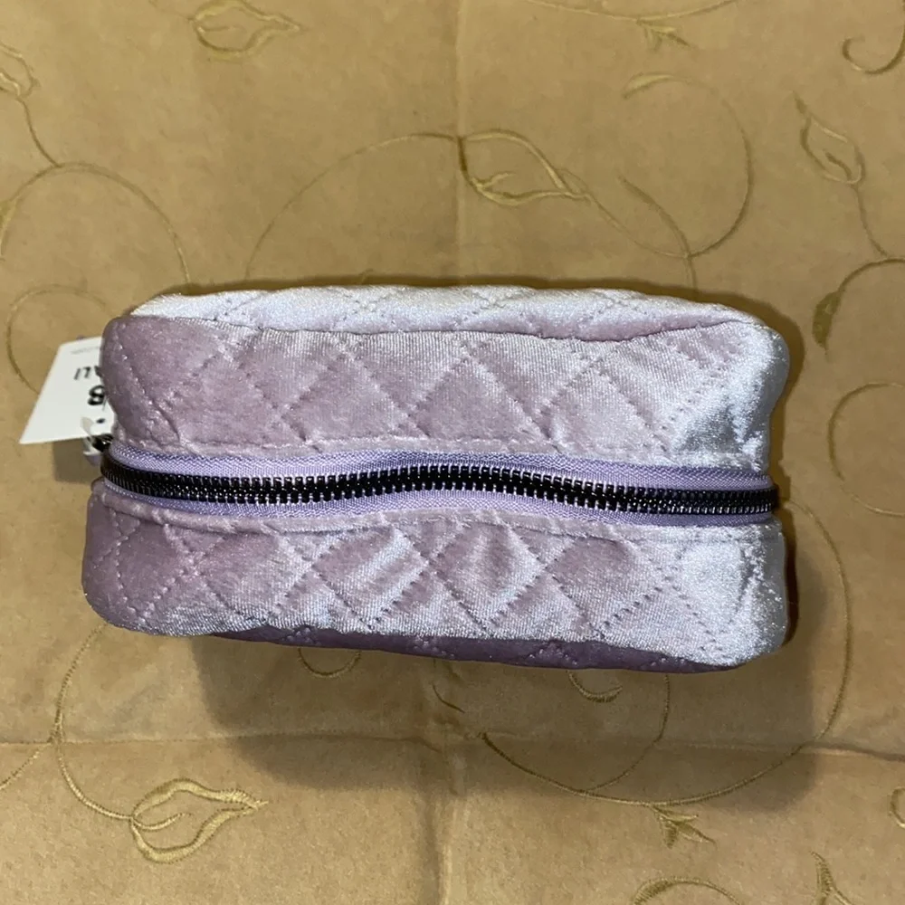 💜NWT Bienali Purple Velvet Bag